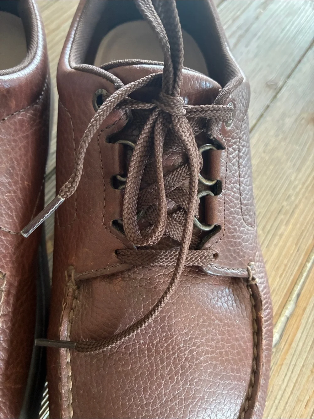 SAS Bout Time Lace Up Loafer in Brown 13.5 WW